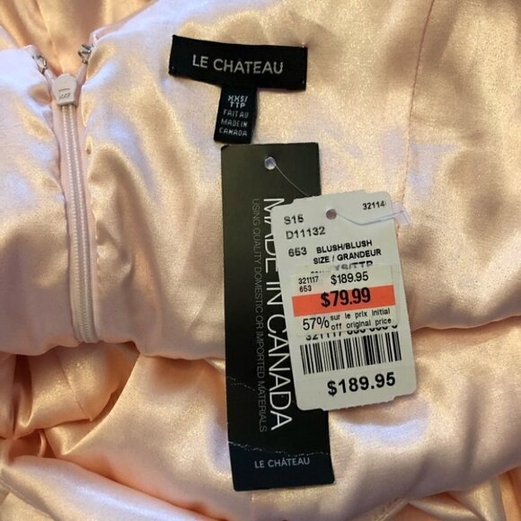 COCKTAIL Dress In Glittery pastel orange Size XXS - Picture 8 of 9